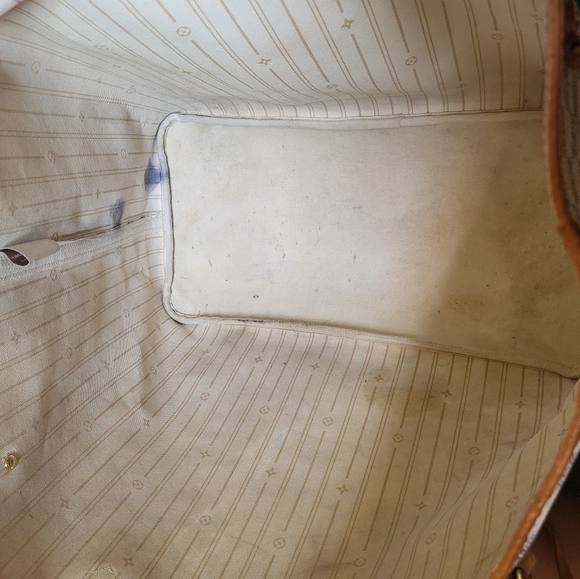 Close out Sale⚠️⚠️⚠️ SALE 💯 XL Louis Vuitton Neverfull GM AZUR - Picture 7 of 14